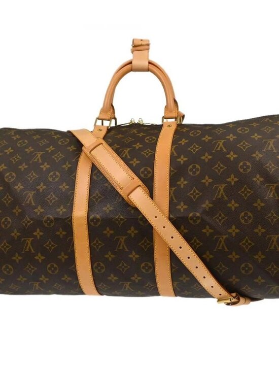 Louis Vuitton Monogram Keepall Bandouliere 55 Duffle Bag main image 8